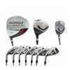 Ladies Left Hand Graphite Edition Magnum Tour 10 Club Golf Set wDriver, 5 Woods # 4 Hybrids, 5-9 Irons, PW & SW + Putter